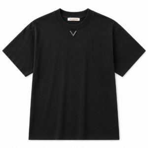 V Black Tee